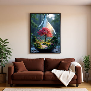 Tree of Life Enchanted Garden Mystical Nature  Poster