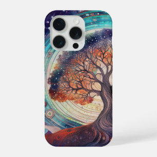 Tree of Life, Ethereal Love Meets Nature iPhone 15 Pro Case