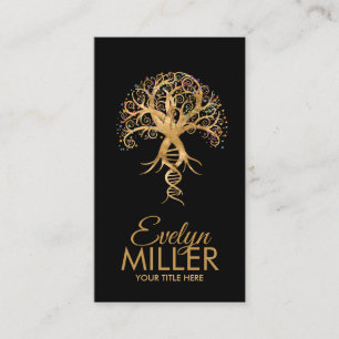 Tree of Life - Evolution DNA  Business Card