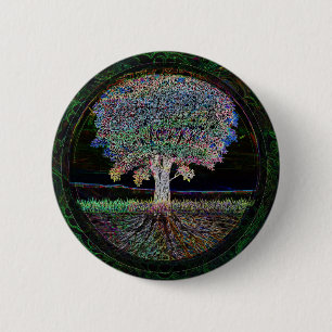 Tree of Life Excellence 2 Inch Round Button