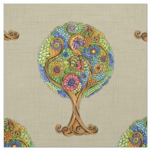 Tree of Life Fabric