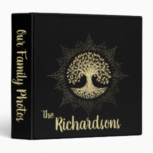 Tree of Life Family Photo Album 3 Ring Binder