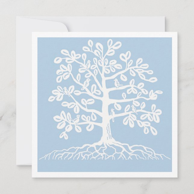 Tree of life family tree card (Front)