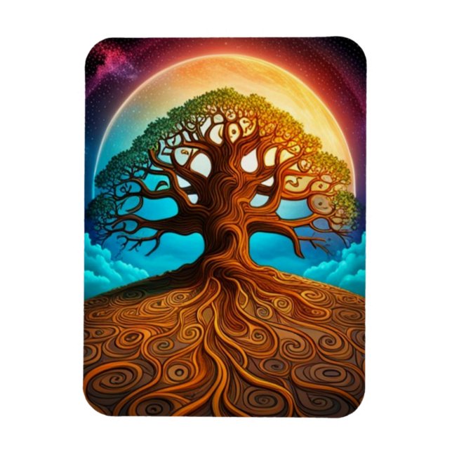 Tree of Life Flexible Magnet (Vertical)