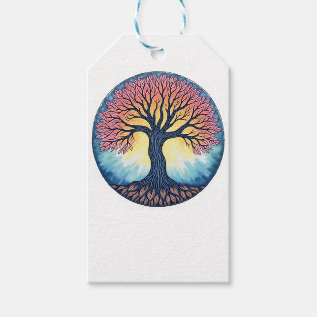 TREE OF LIFE  GIFT TAGS (Front)