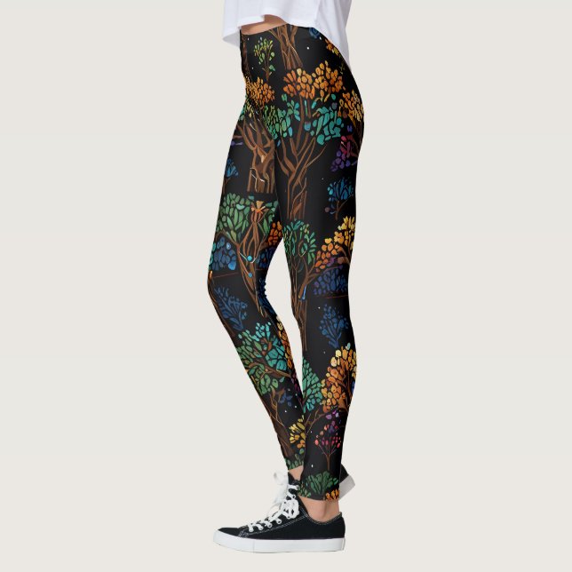 Tree of Life Girl Power & Love  Leggings (Left)