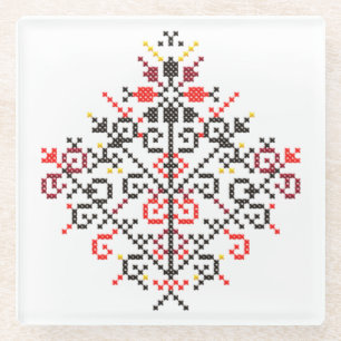 TREE OF LIFE  GLASS COASTER