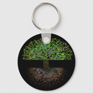 Tree of Life Glow Keychain