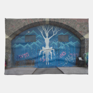 Tree Of Life Graffiti Kitchen Towel