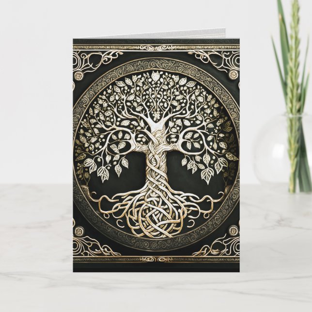 Tree of Life Graphic Arts Card (Front)