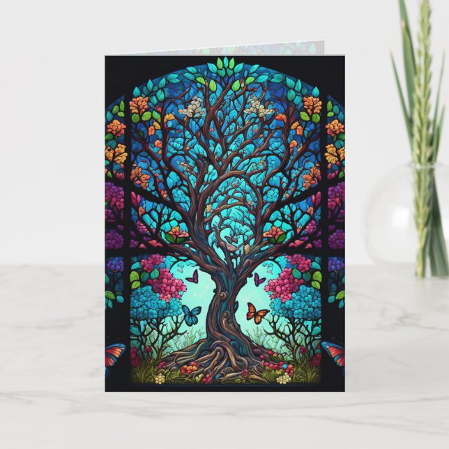 Tree of Life Graphic Arts Card (Front)