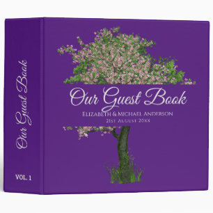 Tree of Life Guest Book Wedding or Memorial Other Binder