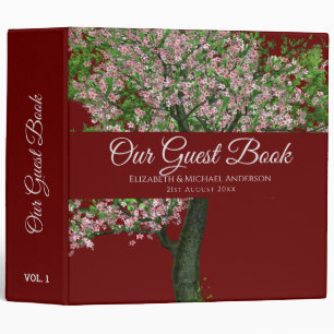 Tree of Life Guest Book Wedding or Memorial Other Binder