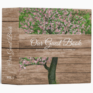 Tree of Life Guest Book Wedding or Memorial Other Binder
