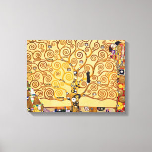Tree Of Life Gustav Klimt Canvas Print