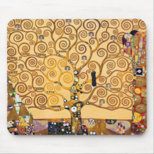 Tree Of Life Gustav Klimt Mouse Pad