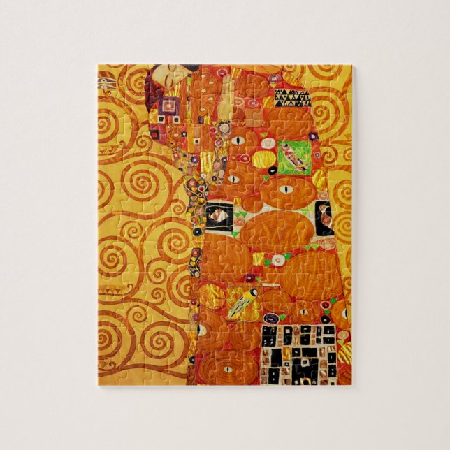 Tree of Life Gustav Klimt Nouveau Jigsaw Puzzle (Vertical)
