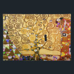 Tree of Life Gustav Klimt Nouveau Placemat<br><div class="desc">The Tree of Life (1909)  is a beautiful painting by Vienna Secessionist painter Gustav Klimt. Known for painting with pure gold,  his art is vibrant and fun. The Tree of Life is a classic art nouveau painting.</div>