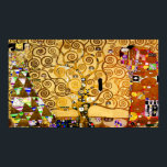 Tree of Life Gustav Klimt Nouveau Poster<br><div class="desc">The Tree of Life (1909)  is a beautiful painting by Vienna Secessionist painter Gustav Klimt. Known for painting with pure gold,  his art is vibrant and fun. The Tree of Life is a classic art nouveau painting.</div>