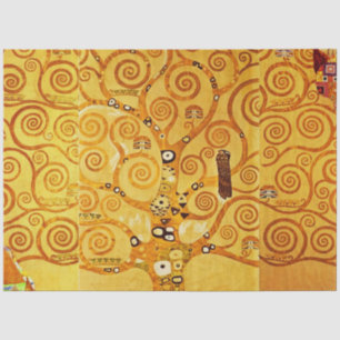 Tree of Life Gustav Klimt Nouveau Tissue Paper