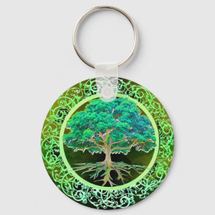 Tree of Life Health Keychain