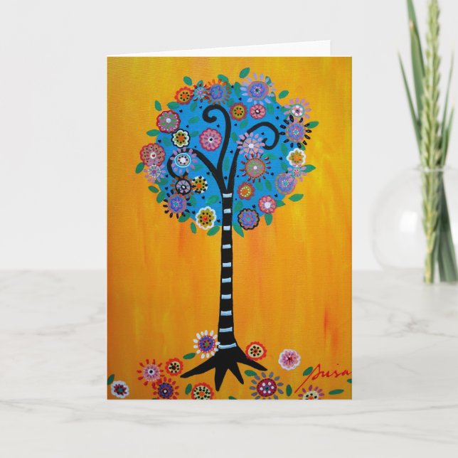 TREE OF LIFE HOLIDAY CARD (Front)