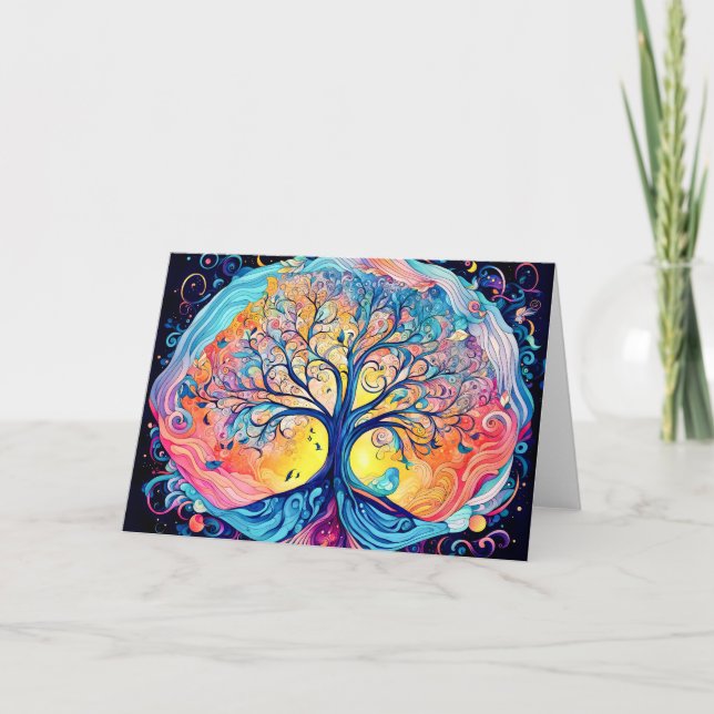 Tree of Life Holiday Card (Front)