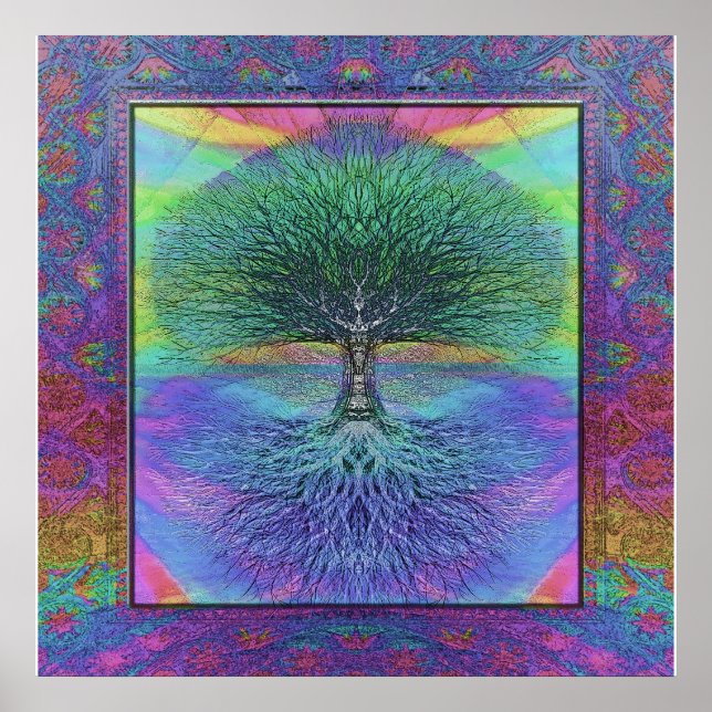 Tree of Life Hope and Peace Poster (Front)
