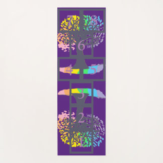Tree of Life Hopscotch Yoga Mat