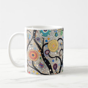 🌳 Tree of Life in Abstract 🎨 Coffee Mug