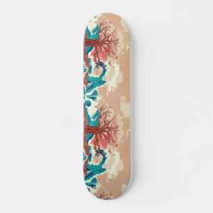 Tree of life in the ocean skateboard