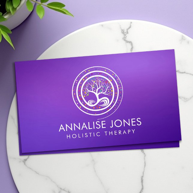 Tree of Life - Infinity Spiral Business Card (Creator Uploaded)