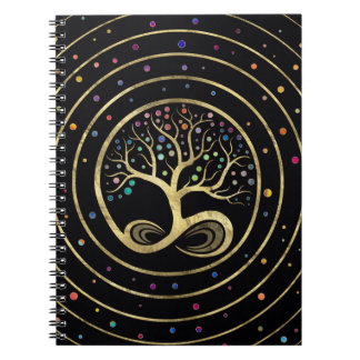 Tree of Life - Infinity Spiral Notebook