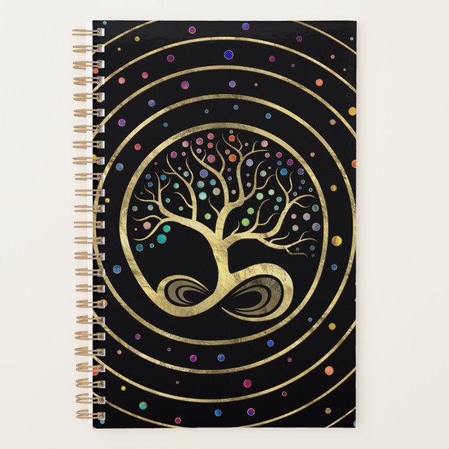 Tree of Life - Infinity Spiral Planner (Front)
