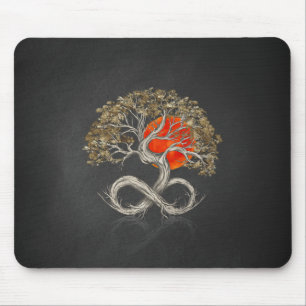 Tree of Life - Infinity Sunrise Mouse Pad