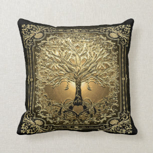 Tree of Life Inner Light Throw Pillow