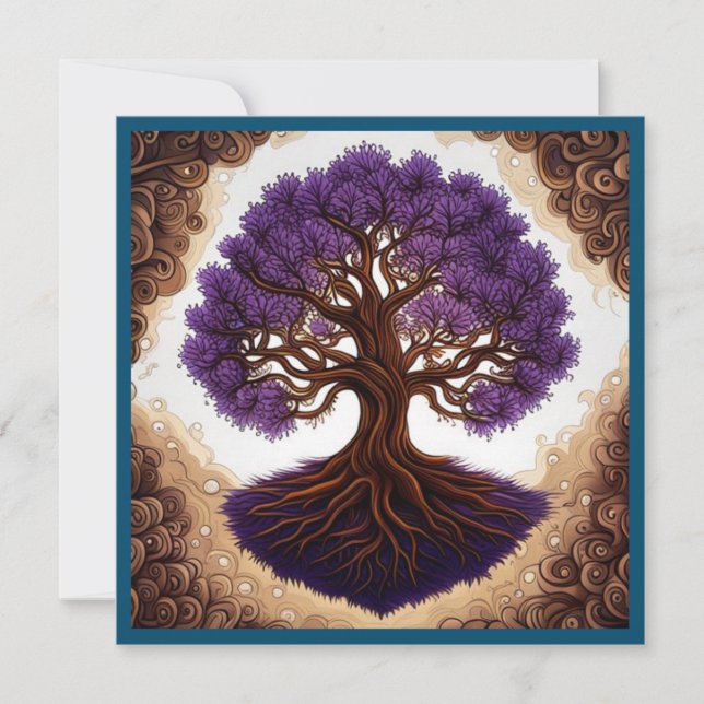 Tree of Life  Invitation (Front)