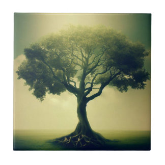 Tree of Life IV Ceramic Tile