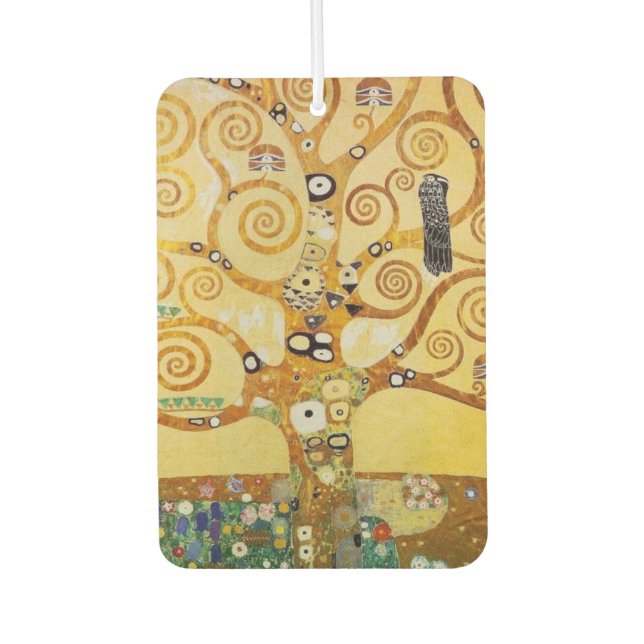 Tree of Life, Klimt Air Freshener (Front)