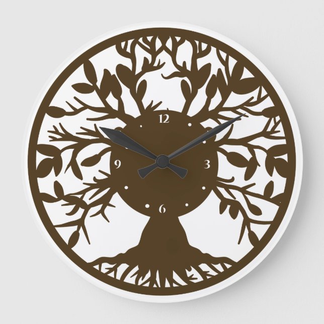 Tree Of Life Large Clock (Front)