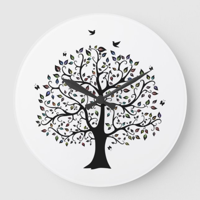 Tree of life large clock (Front)