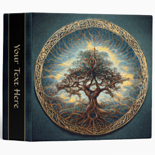 Tree of Life Light 3 Ring Binder
