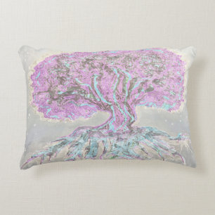 Tree of Life Lightness Decorative Pillow