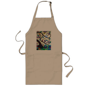 Tree of life long apron