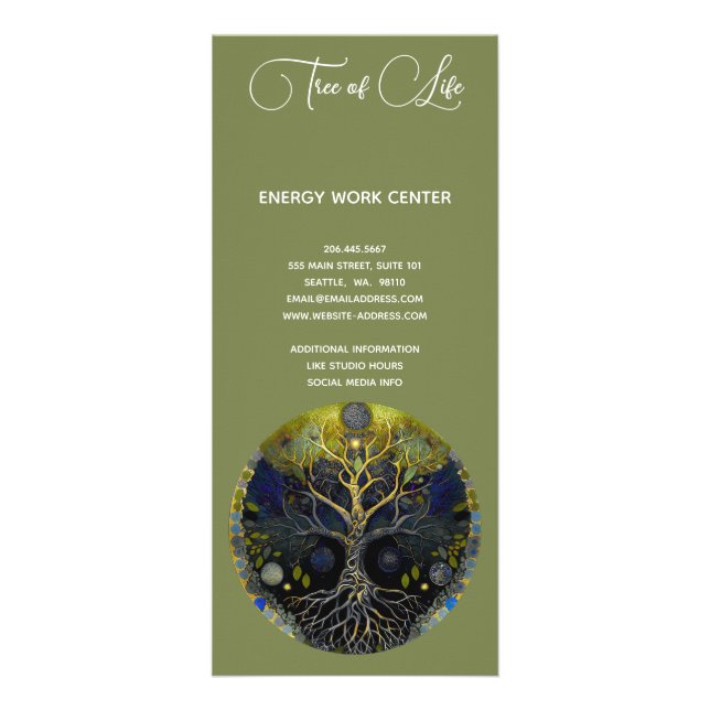 Tree of Life Luna Rack Card (Back)
