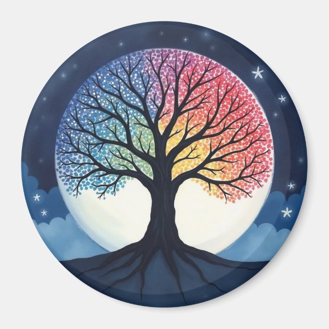Tree of Life  Magnet (Front)