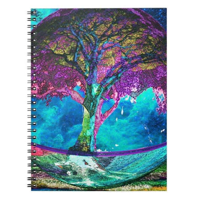 Tree of Life Meditation Notebook (Front)