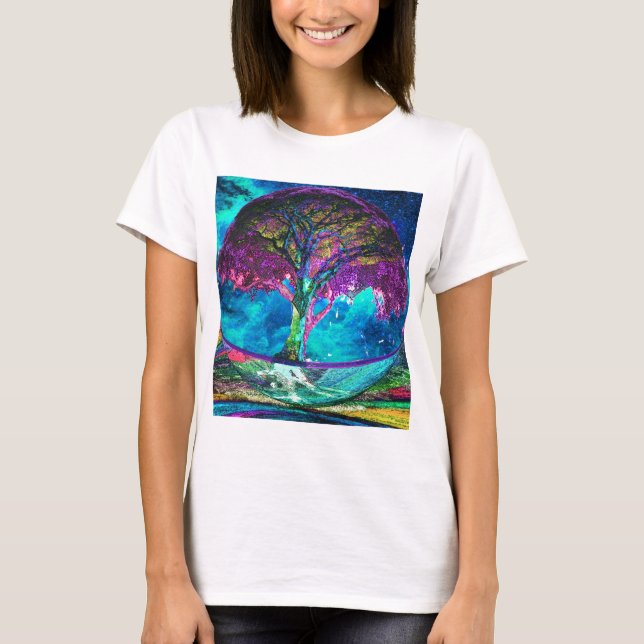Tree of Life Meditation T-Shirt (Front)