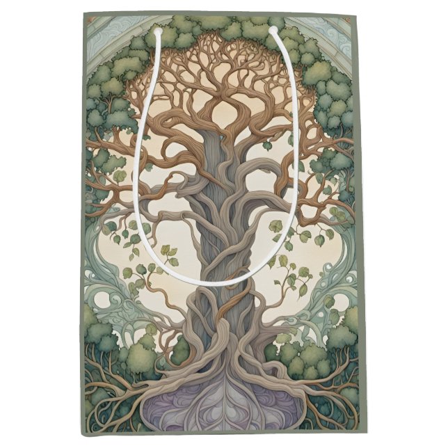Tree of Life Medium Gift Bag (Front)