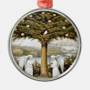 Tree of Life Metal Ornament